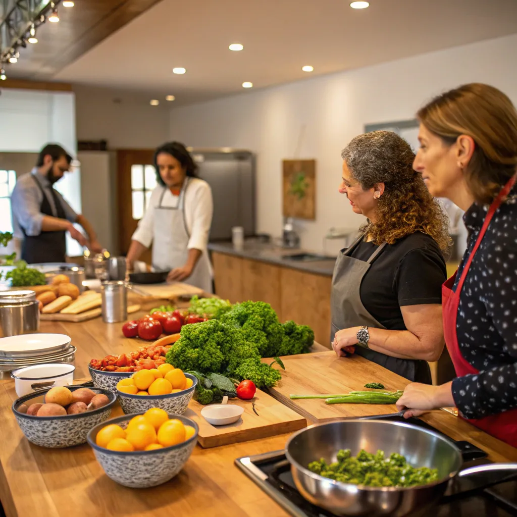 Healthy cooking class